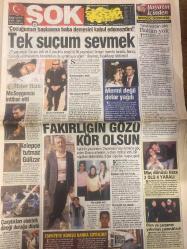 ŞOK GAZETESİ DOĞUM GÜNÜ HEDİYESİ - 30 MART 2010- TAM TAKIM 12 SAYFADIR -Recep Tayyip Erdoğan - Kemal Kılıçdaroğlu - Cem Garipoğlu - Haydar Dümen - Figen Oktener - Cengiz Kurtoğlu - Sezen Aksu - Ferzan Özpetek - Nesrin Abla - Erol Evgin - Mustafa Sandal - Ceylan - Elifnağme - Ebru Polat - Behlül - Aslı - Özge Özpirinçci - Engin Altan Düzyatan - Hülya Avşar - Sibel Can - Alişan - Gamze Karaman - Özcan - Serap - Bengü Özerdem - Merkel - Muzaffer Ağa - Deniz Seki - İsmail YK - Hadise - Mehmet Azman - Kaymakamın Oval Ofisi - Metorda Canlı Bomba Dehşeti - Bir Gariplik Var - Çok Güzel Hareketler Bunlar - Arda Sinem’e Sinema Kapat - Melez Açılımı İçin Kapı Kapı Dolaşacak - Haydar Dümen’e Silahlı Saldırı - Cinsellik Dersleri - Uzmanlardan En Yeni Yatak Numaraları - Yardımlar Olmasa Sosyal Patlama Olur - Tek Sucum Sevmek - Fakirliğin Gözü Kör Olsun - Biraz Sabredin Da Sonunda Güzellikleri Görelim - Helal Sana Ebru - Behlül’e Aslı’yı Yakıştırdılar - Bağımsız Milletvekili Adayı Olacak - Galatasara