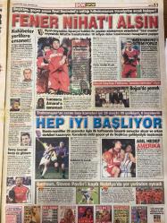ŞOK GAZETESİ DOĞUM GÜNÜ HEDİYESİ - 5 AĞUSTOS 2002 - TAM TAKIM 12 SAYFADIR -Ali Erdemir - Bill Gates - Rahşan Ecevit - Bülent Ecevit - Nihat Kahveci - Sadettin Saran - Lorant - Ceyhun - Gilberto Silva - Hakan Şükür - Nuno Gomes - Makaay - Fatih Terim - David Beckham - Ronaldo - İlhan - Lucescu - Effenberg - Pascal Nouma - Zaza Enden - Tarkan - Yıldız Tilbe - İlker İnanoğlu - Anna Kournikova - Jean Carper - Phyllis - Gururumuz Dr. Ali Bey - Elveda Kriz - Yine Rahşan Yine Gaf - Son Harekat - Silindir Kanarya - Cimbom’da Kriz - Fener Nihat’ı Alsın - Hep İyi Başlıyor - Lüzumsuz Bilgiler - Herkes Onu Gözetliyor - Ağırlık Ağır Geldi - Cinsiyete Göre Tokmak - Bekaret Demode - Anna Kortta Çirkinleşiyor - Eyvah Zaza Geldi - Tadını Kaçırdılar - Her Zaman Cici - Yollarda Doğuracak - Çin Çin - Kadere Bak - Alt Tarafı Bir Karış - Yavrum Bu Ne Hal - Çizer: Arda Aladağ - Çizer: Bordo