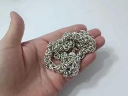 Vintage 925 Gümüş  Zincir Kolye İtalya