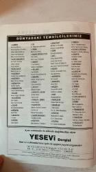 YESEVİ AYLIK SEVGİ DERGİSİ - HAZİRAN 1999 — SAYI: 66  TAHİR KUTSİ MAKAL - ERDOĞAN ASLIYÜCE - METİN AKAR - ARSLAN BULUT - KEMAL ÇAPRAZ - MUHSİN KADIOĞLU - SÜLEYMAN KARATAŞ - VEDAT BİLGİN - ERDİNÇ YAZICI - KUDRET FİKİRLİ - HÜSEYİN DİKİCİ - MEHMET DEMİRTOLA - SELÇUK BESEN - A. MAZHAR KARPUZOĞLU - GÖZDE RAMAZANOĞLU - CENGİZ YURDANUR - YARAŞ KURBAN - METİN ERİŞ - AYTUNÇ AKBAY - EBÜLFEZ SÜLEYMANOV - CENGİZHAN YURDANUR  OSMANLI'NIN BOGDAN TOPRAĞI MOLDOVYA - BULGARİSTAN'DA OSMANLI İZLERİ - KARAÇAY-ÇERKEZ'DE BİRŞEYLER OLUYOR - EVLİYALAR KENTİ KASTAMONU - TÜRK EDEBİYATINDAN BİR YILDIZ DAHA KAYDI - YESEVİ'NİN GÖNÜL PENCERESİNDEN - AZERBAYCAN SANATI - TÜRK BİRLİĞİNİN KÜLTÜREL BİR ÖGESİ OLARAK NEVRUZ - DEDE KORKUT KİTABI'NDAN - TAM TAKIM EKSİKSİZ  36 SAYFA