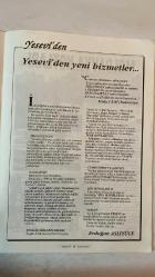 YESEVİ AYLIK SEVGİ DERGİSİ - HAZİRAN 1999 — SAYI: 66  TAHİR KUTSİ MAKAL - ERDOĞAN ASLIYÜCE - METİN AKAR - ARSLAN BULUT - KEMAL ÇAPRAZ - MUHSİN KADIOĞLU - SÜLEYMAN KARATAŞ - VEDAT BİLGİN - ERDİNÇ YAZICI - KUDRET FİKİRLİ - HÜSEYİN DİKİCİ - MEHMET DEMİRTOLA - SELÇUK BESEN - A. MAZHAR KARPUZOĞLU - GÖZDE RAMAZANOĞLU - CENGİZ YURDANUR - YARAŞ KURBAN - METİN ERİŞ - AYTUNÇ AKBAY - EBÜLFEZ SÜLEYMANOV - CENGİZHAN YURDANUR  OSMANLI'NIN BOGDAN TOPRAĞI MOLDOVYA - BULGARİSTAN'DA OSMANLI İZLERİ - KARAÇAY-ÇERKEZ'DE BİRŞEYLER OLUYOR - EVLİYALAR KENTİ KASTAMONU - TÜRK EDEBİYATINDAN BİR YILDIZ DAHA KAYDI - YESEVİ'NİN GÖNÜL PENCERESİNDEN - AZERBAYCAN SANATI - TÜRK BİRLİĞİNİN KÜLTÜREL BİR ÖGESİ OLARAK NEVRUZ - DEDE KORKUT KİTABI'NDAN - TAM TAKIM EKSİKSİZ  36 SAYFA