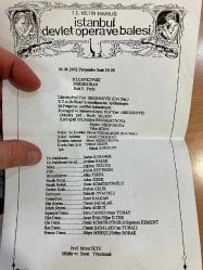 İstanbul Devlet Opera ve Balesi 2002 Fındıkkıran P.İ. Çaykovski Bale Synopsis Kitapçık