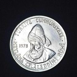 Mevlana Gümüş 200 Lira 1978