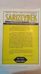 SARIZEYBEK EDEBİYAT, KÜLTÜR, SANAT VE TURİZM DERGİSİ - EYLÜL - EKİM 2005 — SAYI: 19 - A. ZİYA KABAK - AYHAN SERT - METİN AKDENİZ - MURAT BOZKAYALAR - AŞIR TUNCA - TÜLAY SARAYKÖYLÜ - OYHAN HASAN BILDIRKİ - MUSA KALKING - SEVİNÇ ATAN - REMZİ KOÇ - GÖZDE KÖKSAL - FİKRET GÖRGÜN - SEMAH ATAK - NURAY ÇAĞLAYAN YILMAZ - H. VAHİT BULUT - HALİL GÜRKAN - ALİ PARLAK - ALİ UYGUN - SEÇKİN GÜNDÜZ - DURŞUN MERT - KERİM CİNDORUK - ALİ YAŞAR ALTUNBAŞ - FERAH ULCAYGÜN - MEMDUH SOLMAZ - M. ALİ KARABAY - ALİ NİHAT ÖZER - ÖZ ALİ YILMAZ - YILMAZ GÜL - HASAN ŞANLI - İBRAHİM SÖĞÜT - İBRAHİM BERBER - ALİ ATAK - SEYRULLAH VATANSEVER - İSMET ILICAN - İBRAHİM YAMAN - PELİN ALPAYIM - GÜLESER TEMEL - ÖMER SEDAT TOPAL - MEHMET GENÇ - ABDULLAH ZİYA KABAK - ETEM ORUÇ - MUHARREM YILMAZ - İSA KAYACAN - ARSLAN BAYIR - MAHSUN TOZAN - DİLEK TOPRAKLIK - RAFET TÜRKCAN - ZEKİ ÇELİK - HÜSAMETTİN TAT - ASIM KISBET - MUZAFFER ÇELİK - İBRAHİM BARAN - DURSUN YEŞİL  ŞİİRİMİZİN KUTUP YILDIZLARI - YÖNETM - TAM TAKIM EKSİKSİZ  34 SAYFA - İdil Koleksiyon