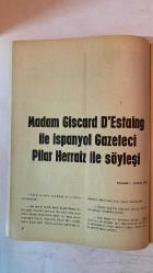 GÜNÜN KADINI AYLIK KADIN MECMUASI DERGİSİ - KASIM 1979 — SAYI: 135  PERİHAN URAL - ORHAN URAL - M. RIDVAN BÜYÜKKÖK - MUAZZEZ ÜNALAN - MELİH ÖZER - İLTER VEZİROĞLU - SEVİM TÜZÜNALP - M. ALİ AKPINAR - SUMRU ANLAR - ERAY TANIR - N. AHMET BANOĞLU - İSA KAYACAN - HALİT ÇELİKOĞLU - NİLSU SÖNMEZ - MAHMUT ANLAR - S. SAYIN - MADAM GISCARD D’ESTAING - PILAR HERRAIZ  ATAMI ANIYORUM - KUTSAL KURBAN BAYRAMI - ORHAN URAL’IN 1. ÖLÜM YILI - ULU ATA’MI AYDAN AYA - PARANIN AİLE HAYATINDAKİ ROLÜ - KENDİNİ İHMAL HASTALIĞI - MADAM GISCARD D’ESTAING İLE SÖYLEŞİ - HALİT ÇELİKOĞLU İLE ÖZEL RÖPORTAJ - TAM TAKIM EKSİKSİZ  34 SAYFA