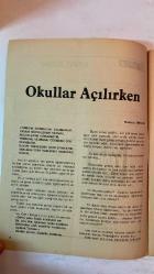 GÜNÜN KADINI AYLIK KADIN MECMUASI DERGİSİ - EYLÜL 1979 — SAYI: 130  PERİHAN URAL - M. RIDVAN BÜYÜKKÖK - AIYUE MACAY - MUAZZEZ ÜNALAN - SUMRU ANLAR - SEVİM TÜZÜNALP - MELİH ÖZER - İLTER VEZİROĞLU - M. ALİ AKPINAR - ERAY TANIR - N. AHMET BANOĞLU - İSA KAYACAN - HALİT ÇELİKOĞLU - NİLSU SÖNMEZ - MAHMUT ANLAR  KIYAFET KANUNU VE ATATÜRK İLKELERİ - OKULLAR AÇILIRKEN - EVLİLİKTE BAĞLILIK - ÇALIŞAN TÜRK KADINLARI - AYDAN AYA - ÜZÜNTÜ İNSANIN EN BÜYÜK DÜŞMANI - DOĞRULUĞUN AYDINLIĞINDA - BAYRAM VE KIZILAY - TAM TAKIM EKSİKSİZ  34 SAYFA