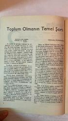 YEŞİLAY AYLIK KÜLTÜR VE SAĞLIK DERGİSİ - OCAK 1972 — SAYI: 458  SELAHADDİN KAPTANAĞASI - DOÇ. DR. S. TUĞ - ORD. PROF. DR. F. K. GÖKAY - HİCRAN GÖZE - K. NOMER - BEKİR ARIOĞUL - NEBAHAT ÖLÇER - ARİF NİHAT ASYA - SEMAHADDİN CEM - REFİK HALİD KARAY - C. LOFÇALI - YUSUF ZİYA ORTAÇ - FAİK TÜRKMEN - AHMET KABAKLI - HAKKI MAVİŞ - MEHMET COŞAR - MEHMET EREM  TOPLUM OLMANIN TEMEL ŞARTI - YOLLAR VE SOKAKLAR - SAĞLIĞIMIZ VE TATLILAR - MEVLÂNA - YUNUS’UN GÜLİSTANI - NEY DİNLERKEN - SİGARANIN ZARARLARI - KURBANLAR - ŞEHİTLİK VE GAZİLİK - KÖKLERİ KAZINMALIDIR - ÇOCUKLAR ÖNCE ANNE BABALARINI TAKLİT EDER - ROL MODELİN EĞİTİMDEKİ YERİ - ŞİDDETLİ RÜZGÂRIN PİLATES ETKİSİ - 20 YAŞ DİŞLERİ HAKKINDA BİLİNMESİ GEREKENLER - OSMANLI MUTFAĞINDAN TARİFLER - BATI HASTANELERİNDE DİN - DİN VE KOMÜNİZM - BALIN ŞİFALI HASSALARI  - TAM TAKIM EKSİKSİZ  32 SAYFA