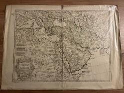 Carte de la Turquie, de l’Arabie et de la Perse
