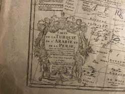 Carte de la Turquie, de l’Arabie et de la Perse