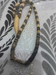 El yapımı  otantik kemik ( Deve kemiği ) kolye