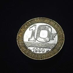 Fransa 10 Frank 1990