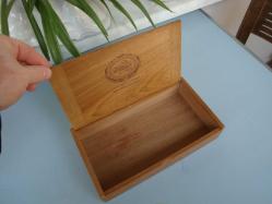 THY-TÜRK HAVA YOLLARI Logolu ÇOK KALİTELİ AHŞAP KUTU