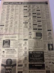 SABAH İSTANBUL GAZETESİ Sarı sayfalar seri ilan  SABAH İSTANBUL DOĞUM GÜNÜ GAZETESİ -23 HAZİRAN 1992 - BMC-Erenköy tekstil-Ege giyim-uteksport-Pelin konfeksiyon-Mercan San-TL kaş-tofaş-ziya otomotiv-Çelebi ticaret-ruşen ticaret-uzunlar Mercedes-akhan-emlakkent-Bağkent-Sauder-Ayhanlar Yol-Şahin bilgisayar kursları-Özarda yaz kursu-best cıvata-amaç yaz okulu-Uludağ-Maçka Sürücü kursu-kuşdili Sürücü kursu