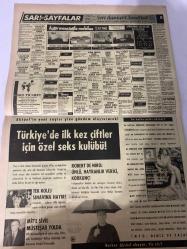 SABAH İSTANBUL Sarı sayfalar seri ilan  GAZETESİ SABAH İSTANBUL DOĞUM GÜNÜ GAZETESİ - 7 HAZİRAN 1992 - Suzuki-Ortaköy otomotiv-ender çikolata şekerleme fabrikası-Karamürsel-Modimod-eray halı-süper Çelik-Yogi-TL teknik-çapa Sürücü kursu-ender