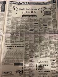 SABAH İSTANBUL GAZETESİ SABAH İSTANBUL DOĞUM GÜNÜ GAZETESİ - 1 TEMMUZ 1992 - Miro tekstil sanayi-palet-Bayteks tekstil-birlik tekstil-Balinler-ton tekstil-metin Akdurak-Mazda-emaş-huyundai-lada plaza-Emre kent-Murat inşaat-ekin iletişim hizmetler -dancal-simge-amiga-elberk-Ulutek-
