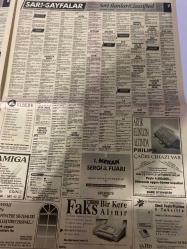 SABAH İSTANBUL GAZETESİ SABAH İSTANBUL DOĞUM GÜNÜ GAZETESİ - 1 TEMMUZ 1992 - Miro tekstil sanayi-palet-Bayteks tekstil-birlik tekstil-Balinler-ton tekstil-metin Akdurak-Mazda-emaş-huyundai-lada plaza-Emre kent-Murat inşaat-ekin iletişim hizmetler -dancal-simge-amiga-elberk-Ulutek-