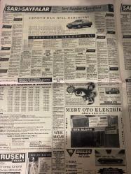 SABAH İSTANBUL Sarı sayfalar seri ilan GAZETESİ SABAH İSTANBUL DOĞUM GÜNÜ GAZETESİ - 15 HAZİRAN 1992 - Can tekstil Sanayi ve ticaret-Pierre-yaşam hastanesi-mert oto elektrik-ruşen ticaret-Opel-Delta-Uludağ-Seda-duru-Ayhanlar Yol-Star duş-süperstar jeneratör-gözel-Hürsan sauna-barocco-