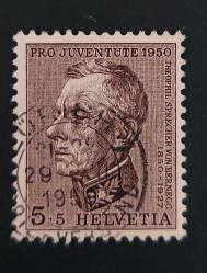 İsviçre 1950- Cocuk Esirgeme- posta yardım pulu- damgalı