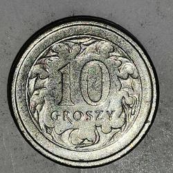 POLONYA  1999   10  GROSZY