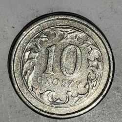 POLONYA  1999   10  GROSZY