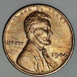 AMERİKA  1944     1  CENT  ÇİL