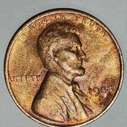 AMERİKA  1944 S     1  CENT  ÇİL