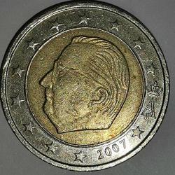 BELÇİKA  2007  2 EURO