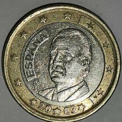 İSPANYA   2003    1   EURO