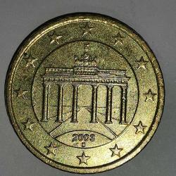 ALMANYA  2003 D    50   EUROCENT