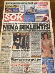 ŞOK GAZETESİ DOĞUM GÜNÜ HEDİYESİ - 24 OCAK 2003 - TAM TAKIM 12 SAYFADIR -Bircan Akyıldız-Süreyya Ayhan-Tuba Ünsal-Yaman Özçelik-Brooke Shields-Britney Spears-Mehmet Okur-Hidayet Türkoğlu-Rüştü Reçber-Sergen Yalçın-Tuğba Özay-Baran Süzer-Tolga Han-Kıvanç Tatlıtuğ-Reha Muhtar-Nilüfer-Gülben Ergen-Petek Dinçöz-Mehmet Ali Erbil-Serkan Bayram-Rauf Denktaş-Devlet Bahçeli-Hasan Parkan Nema beklentisi-Yunan savaş gemisi Boğaz’da-Mankenler de VIP oldu-Otoyol zammına geçit yok-Süreyya’nın aşkı dizi oldu-Bu henüz başlangıç-Kanseri yenip hamile kaldı-Rol icabı çocuk-İsveç biletini aldık-Kıran kırana-Dul avrat eli-Paris’te Türk izleri-Ayrılığı yalanladılar-Ben hıncımı aldım gerisi sana kalmış-Ters ilişki cinayetine 30 yıl-3 Kasım’a itirazı değerlendiririz-SSK’da tıbbi malzeme alımında yolsuzluk yapılıyor-Silopi’de eğitime 6 trilyon-Savaşa hayır dövizi taşıyan kurbanlıklar Axa Seçilmiş Kişi-karikatür-Mc Donald-Balcı Şahmeran Burcunuza göre cinsellik haritanız-Mutfakta doktor mu var-Sevgisizlik çocuğ