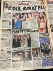 ŞOK GAZETESİ DOĞUM GÜNÜ HEDİYESİ - 24 OCAK 2003 - TAM TAKIM 12 SAYFADIR -Bircan Akyıldız-Süreyya Ayhan-Tuba Ünsal-Yaman Özçelik-Brooke Shields-Britney Spears-Mehmet Okur-Hidayet Türkoğlu-Rüştü Reçber-Sergen Yalçın-Tuğba Özay-Baran Süzer-Tolga Han-Kıvanç Tatlıtuğ-Reha Muhtar-Nilüfer-Gülben Ergen-Petek Dinçöz-Mehmet Ali Erbil-Serkan Bayram-Rauf Denktaş-Devlet Bahçeli-Hasan Parkan Nema beklentisi-Yunan savaş gemisi Boğaz’da-Mankenler de VIP oldu-Otoyol zammına geçit yok-Süreyya’nın aşkı dizi oldu-Bu henüz başlangıç-Kanseri yenip hamile kaldı-Rol icabı çocuk-İsveç biletini aldık-Kıran kırana-Dul avrat eli-Paris’te Türk izleri-Ayrılığı yalanladılar-Ben hıncımı aldım gerisi sana kalmış-Ters ilişki cinayetine 30 yıl-3 Kasım’a itirazı değerlendiririz-SSK’da tıbbi malzeme alımında yolsuzluk yapılıyor-Silopi’de eğitime 6 trilyon-Savaşa hayır dövizi taşıyan kurbanlıklar Axa Seçilmiş Kişi-karikatür-Mc Donald-Balcı Şahmeran Burcunuza göre cinsellik haritanız-Mutfakta doktor mu var-Sevgisizlik çocuğ