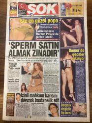 ŞOK GAZETESİ DOĞUM GÜNÜ HEDİYESİ - 19 HAZİRAN 2009 - TAM TAKIM 12 SAYFADIR -Edirne Müftüsü-Leyla Şahin-Gamze Özçelik-Pınar Tartan-Hüseyin Avuç-Hasan Parkan-Servet Çetin-Didier Drogba-Toppmöller-Archil-Kıvanç Tatlıtuğ-Bülent İncel-Şebnem Schaeffer-Murat Kadıoğlu-Lale Hanım-Nez-Hande Yener-Zeynep Tokuş-Beren Saat-Cağla Şikel-Onyekachi Okonkwo-Drenthe-Campbell-Diarra-Simplicio-Lisa Ann-Layla-Elly-Heinz-Andy-Harika Avcı-Melike Demirağ-Mustafa Koç-Emel Sayın-Seda Sayan-Adriana Gardini-Tasçıoğlu-Dilek Cenk-Hikmet Karaman İşte en güzel popo-Sperm satın almak zinadır-Kemer’de geceler yıkılıyor-Değişik değişik öp beni-Damat adayı pornocu çıktı-Benim hayatım benim votkam-Bebeğin ateşini tulumundan anla-49’luk trilyoner kız koca arıyor-6 yıl annesinin kılığında yaşadı-Bu reklam dozu aştı-Mesajların kraliçesi-Toprak bu kez tabutun içindeydi-Ya Simplicio ya da Diarra-Fener’in hedefi Campbell-Toppmöller Archil el ele Trabzon’a-Erkeklerin fahişeliği de tarih öncesine uzanıyor-Fahişelik dünyanın en es