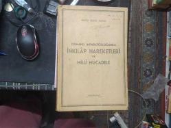 Osmanlı İmparatorluğunda İNKILÂP HAREKETLERİ ve MİLLİ MÜCADELE .. Ahmet Bedevi Kuran .. (İLK baskı-1956) -