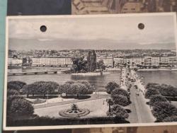 KRT59---1955 CENEVRE'DEN BÜYÜKADAYA GELMİŞ KARTPOSTAL