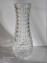 Vintage Avrupa Kristal Vazo 21 CM