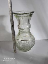 Vintage Avrupa Kristal Vazo 14 CM