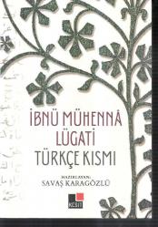 İbnü Mühenna Lügati Türkçe Kısmı