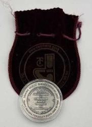 2001 23 NİSAN HATIRA PARASI BRONZ ÜZERİ OKSİDE GÜMÜŞ KAPLAMA (DARPHANE KADİFE KESESİNDE)