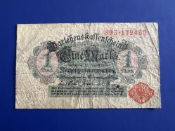 Almanya 1 Mark 1914. Soğuk Damgalı.