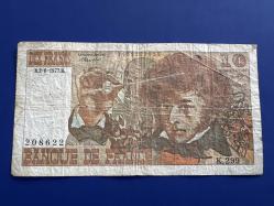 Fransa 10 Frank 1977