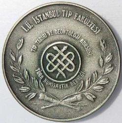 İbni Sina'nın 1.000. Doğum Yıl Dönümü, TND, 1980,Okside Gümüş 0,925 Ayar-18,32 Gr
