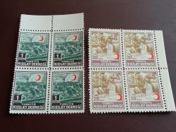 1953 - TÜRKİYE KIZILAY DERNEĞİ; ŞEFKAT PULLARI (DBL, TAM SERİ)