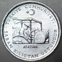 SABAN KILIÇTAN ÜSTÜNDÜR 10 KURUŞ 1975 HATIRA. ÇİL