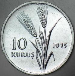 SABAN KILIÇTAN ÜSTÜNDÜR 10 KURUŞ 1975 HATIRA. ÇİL
