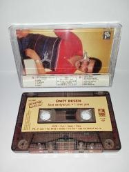 Kaset Ümit Besen seni seviyorum, I love you albümü. Orijinal kağıt baskı. sorunsuz çalışıyor.