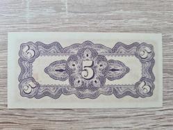 WW2 JIM – 2’li Set: Malaya 1 Dollar “MO” [EF/AU] + Burma 5 Cents “AR – B” [UNC] – Japon İşgal Parası