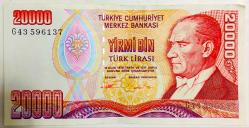 7.Emisyon 2.Tertip 20000 Lira G43 596137