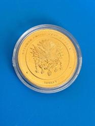 Osmanlı devlet armalı madalyon