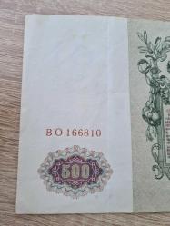 Rus İmparatorluğu – 500 Ruble “Büyük Petro” (1912–1917 Emisyonu) • Orijinal • Büyük Format • VF/VF+ NADİR