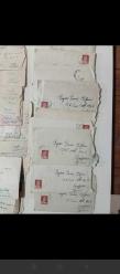 1940_50 lerden bir yuzbasinin mektupları ve 2 kitabı. Mektuplar